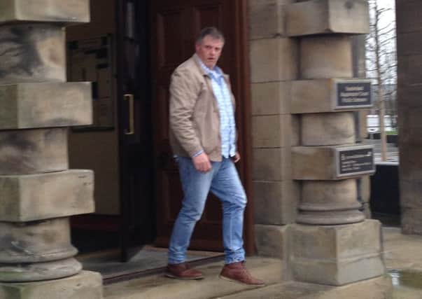 John Helm outside Sunderland Magistrates Court.