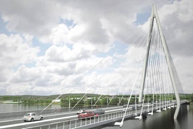 An artist's impression of how the new Wear Crossing will look.