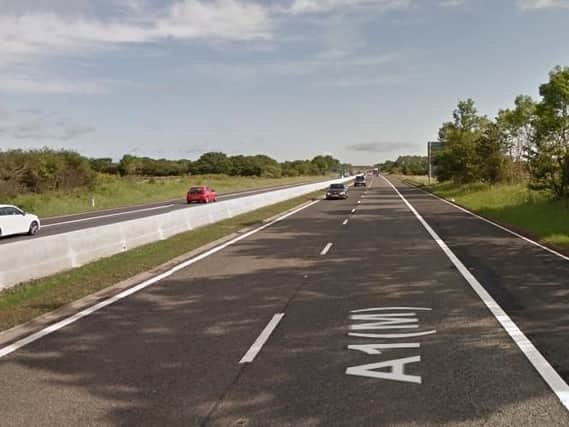 The A1M between Durham and Chester-le-Street. Picture from Google Images.