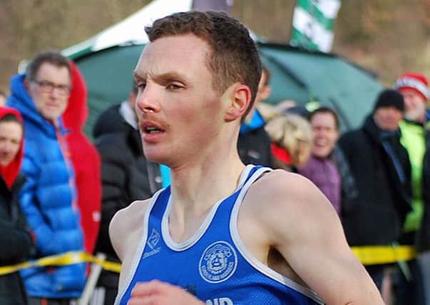 Nathan Reed was the joint fastest Sunderland Harrier.  Picture by Hudson Stoker