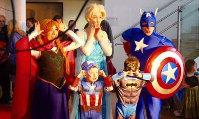 The Academy at Shotton Hall invited families from the area to an exciting community event to meet princesses and superheroes.