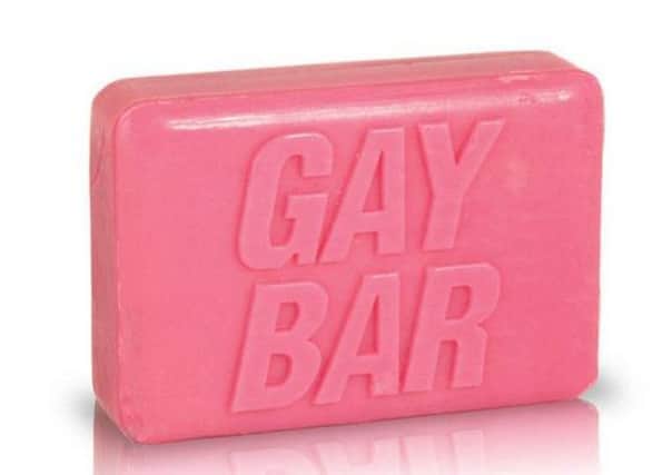 A bar of soap like this one was found in the gents' toilets at Alexander House at Rainton Bridge Business Park.