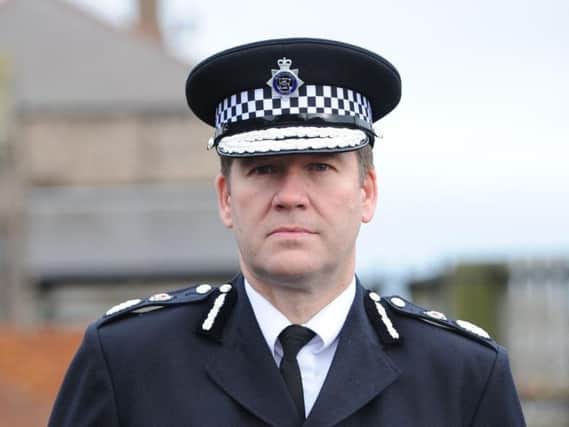 Northumbria Police Chief Constable Steve Ashman.