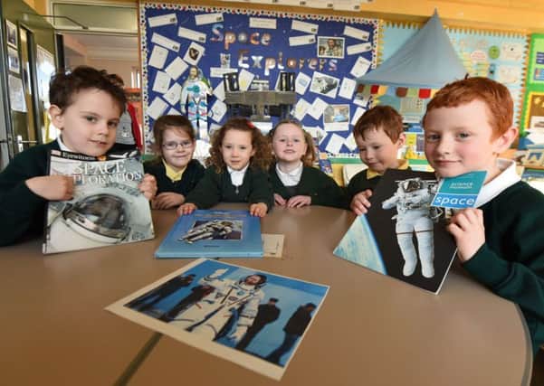 Yera 1 Class 7Pupils at Hill View Infant Schol, Helvellyn Road, Sunderland, who have been selected to receive some seeds from Space Staion astronaut Tim Peake.