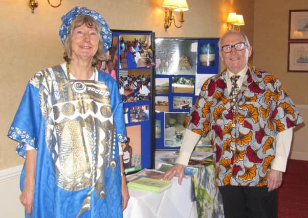 Lynne Symmonds gave a talk about her work in Ghana to members of Seaburn Rotary Club.