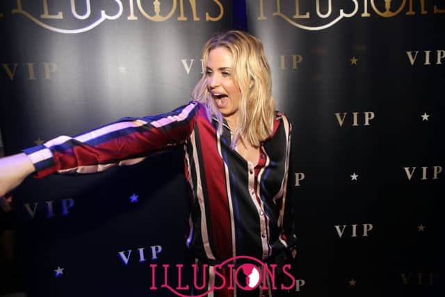 Katie Price at Illusions nightclub in Sunderland.
