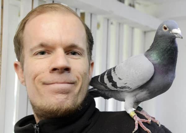 Pigeon fancier David Middleton  will be holding an auction to raise funds for the Children's Foundation.