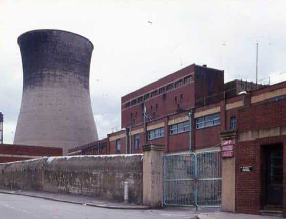 Sunderland's electricity generating station in 1976.
