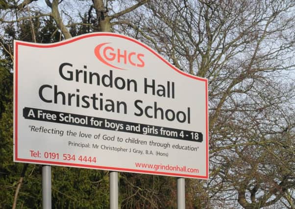Grindon Hall Christian School.