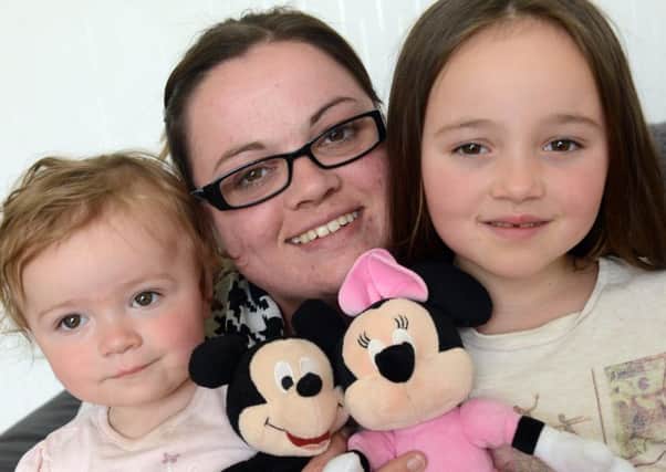 Kayleigh Lynch has terminal cancer and her friend, Amy Allsop is fundraising Â£5,000 to send her to Disneyland with her children Holly, one, and Kiera, five.