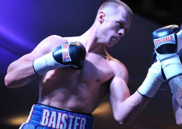 Warren Baister: First round KO