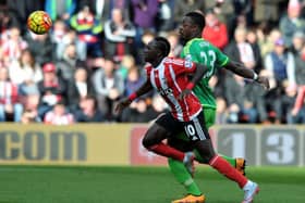Lamine Kone in action for Sunderland