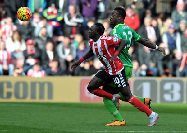 Lamine Kone in action for Sunderland