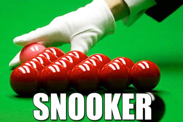 DARLEY Dale and District Snooker League round-up.