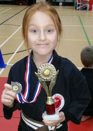 Imogen Lee, who was successful at the latest NKA grading.