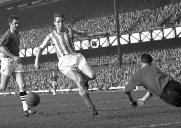 Sunderlands Brian Clough, who scored the equaliser at St Jamess Park back in 1962.