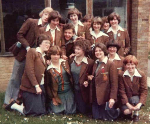 Sixth Formers at Southmoor School in 1978.