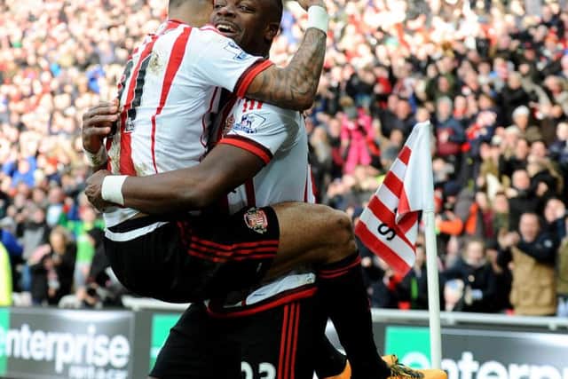 Sunderland's Lamine Kone celebrates