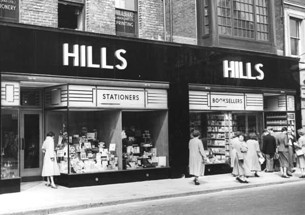 Hills in Waterloo Place in the early 1950s.