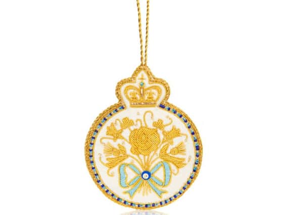 A velvet embroidered gold tree decoration, with "90th Birthday HM Queen Elizabeth II" sewn on the back, has been added to the Royal Collection's celebratory range to mark the monarch's milestone. How will you celebrate?