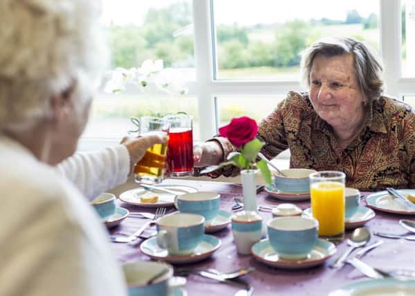 Resident5s of Church View care home in Murton are benefitting from a new Eating As We Age guide, with advice on keeping healthy and hydrated in older age.