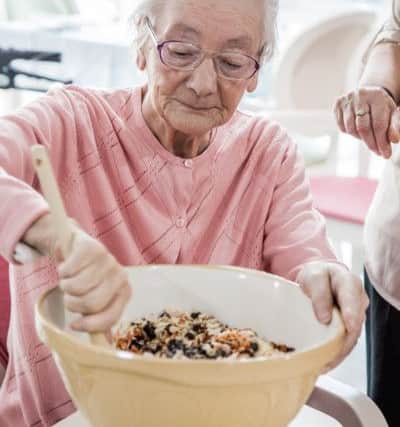 Resident5s of Church View care home in Murton are benefitting from a new Eating As We Age guide, with advice on keeping healthy and hydrated in older age.