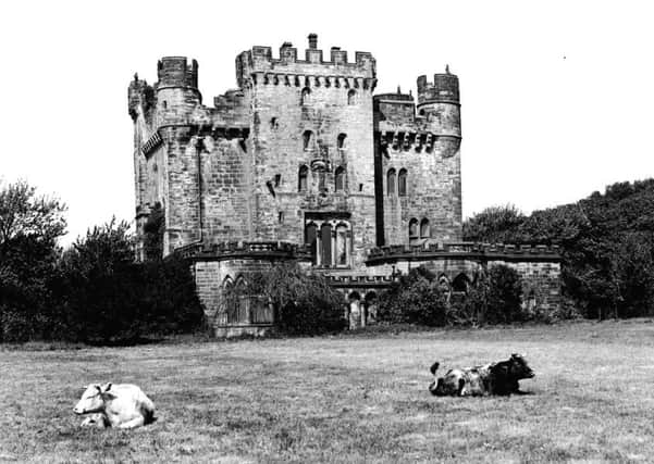 An old photograph of Hylton Castle.