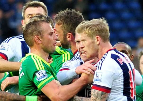 Lee Cattermole and James McClean