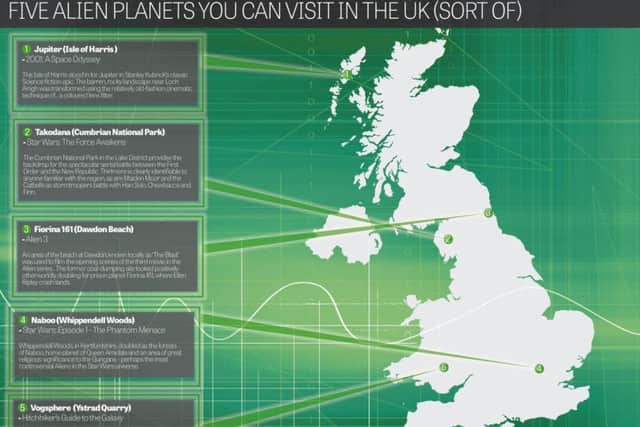 The alien worlds you can visit right here in the UK.