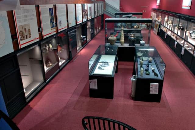 One of the galleries at Durham Oriental Museum.
