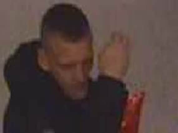 Police would like to trace this man in connection with a theft from Asda, in Boldon, on January 20.