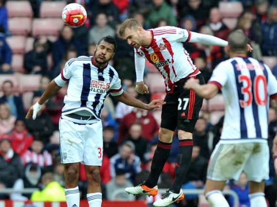 Jan Kirchhoff in action for Sunderland against West Brom