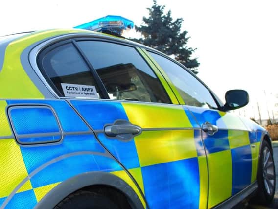 Police on scene of three vehicle crash in Sunderland.