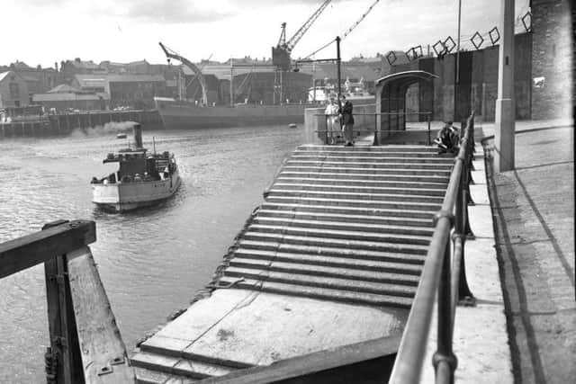 Sunderland Ferry Sir Walter Raine plying her trade on the Wear in 1952.