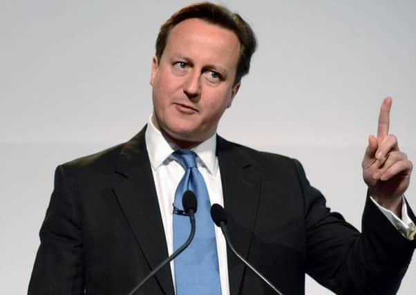 David Cameron: Is that a one ... or a number two?