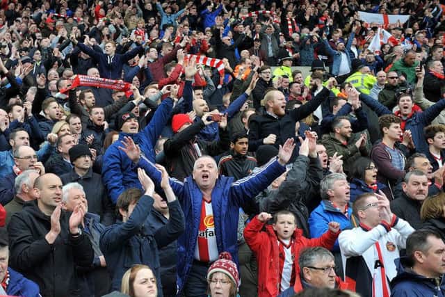 Sunderland were backed by another sold-out away following