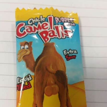 Angela Hamilton thinks the packaging of Camel Balls is offensive.