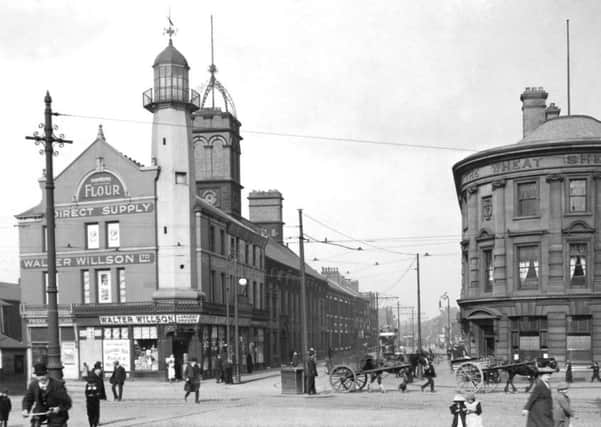 The Lighhouse building in early 1900s showing Walter Willsons shop.
