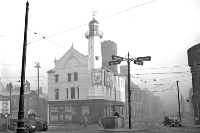 The Lighthouse building in 1946.