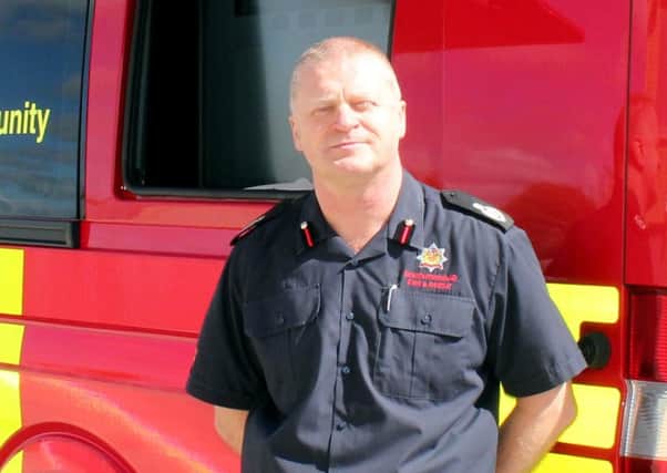 Assistant Chief Fire Officer Mark McCarty