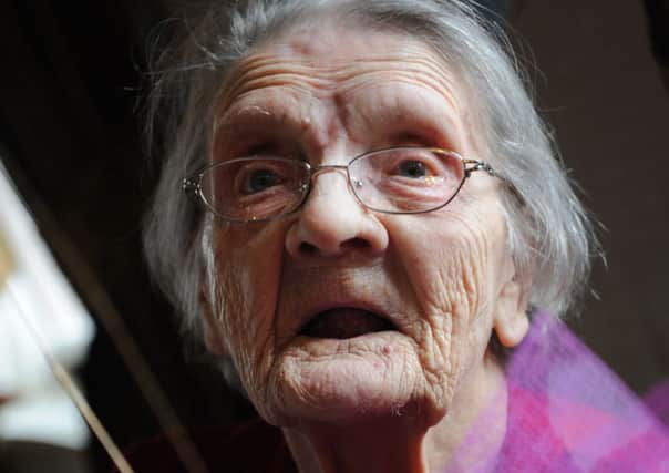 Sycamore Care Centre resident Edna May Grathorne celebrates her 100th birthday.