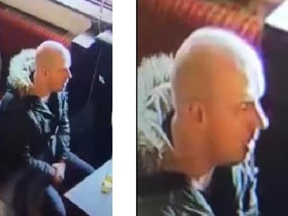 Police want to speak to this man in connection with the attempted use of counterfeit bank notes in Sunderland.