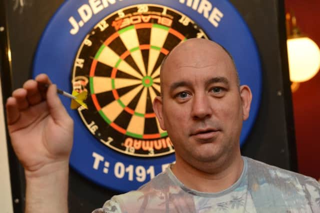 Seaham darts league.
Geordie Morton