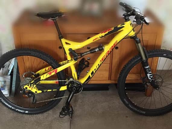 The bike which was stolen from a van in West Mount, Sunderland.