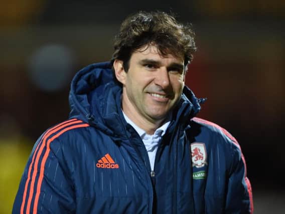 Pressure is building admits Middlesbrough boss Aitor Karanka