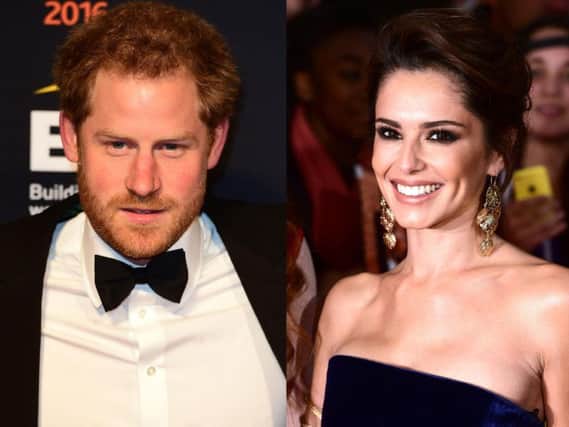 Prince Harry has been told he and singer Cheryl would make a lovely couple.