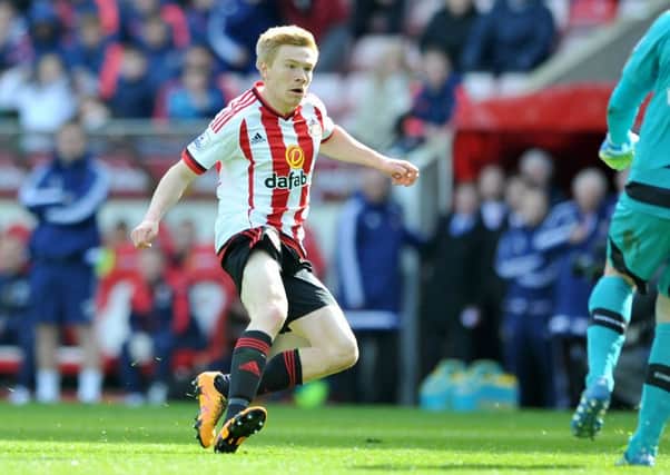 Sunderland flier Duncan Watmore, the Black Cats' young player of the year