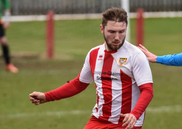 Ryhope CW striker Conor Winter, the 36-goal top scorer in the Ebac Northern League Second Division this season