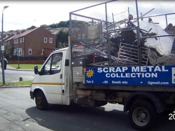 The scrap van,