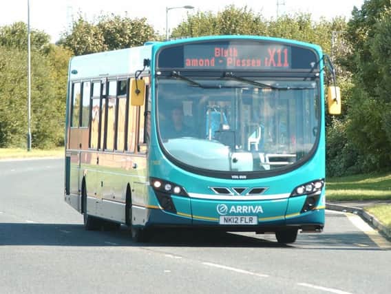 Arriva operates buses across Northumberland and County Durham